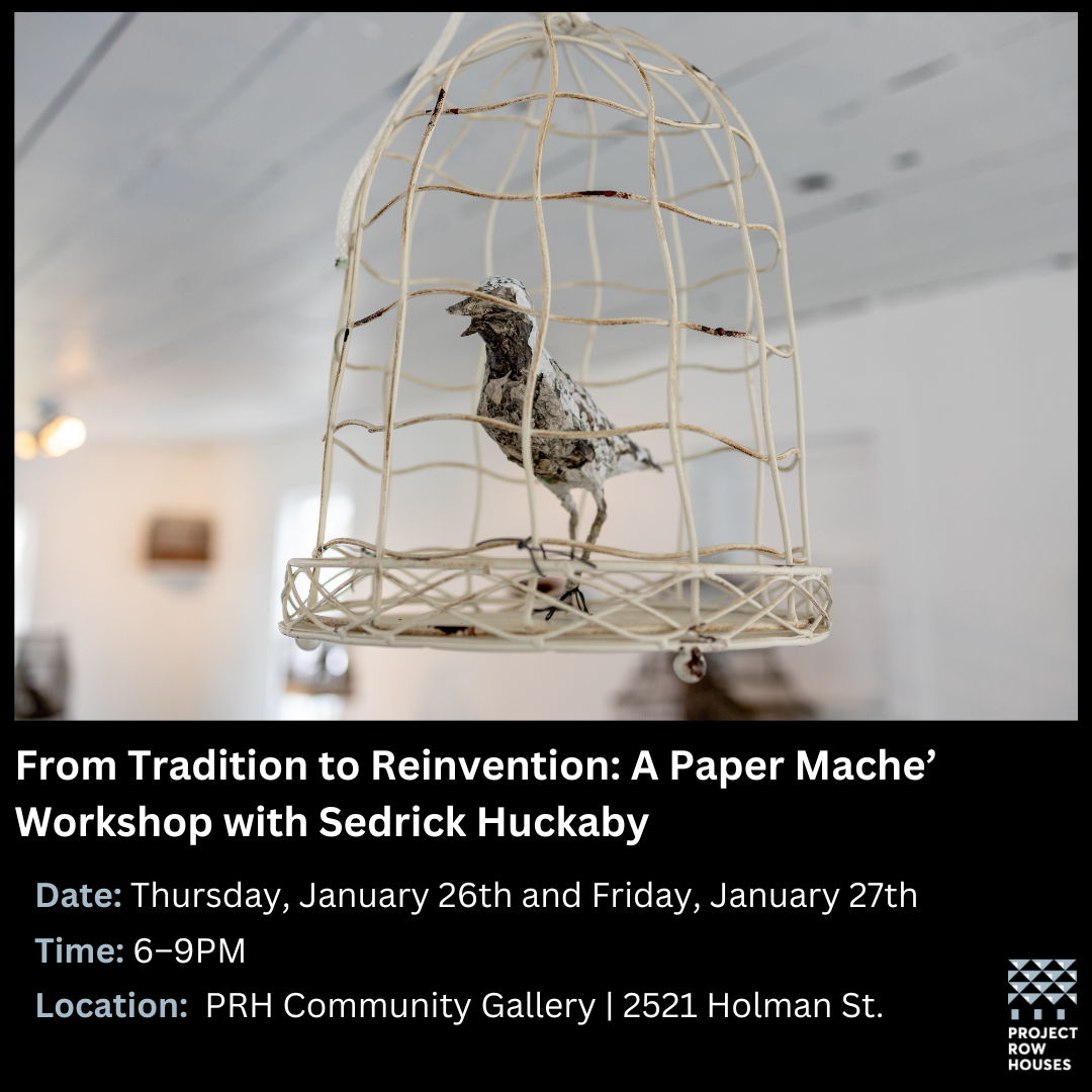 From Tradition to Reinvention A Paper Mache’ Workshop with Sedrick Huckaby (1)