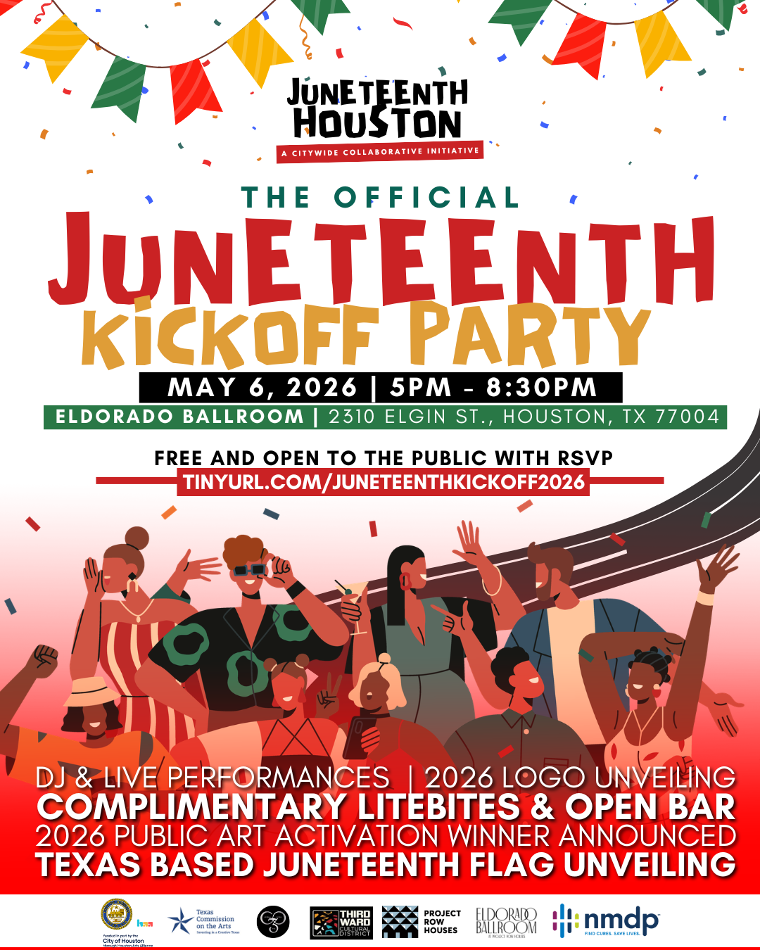 2026 Juneteenth Kickoff Flyer
